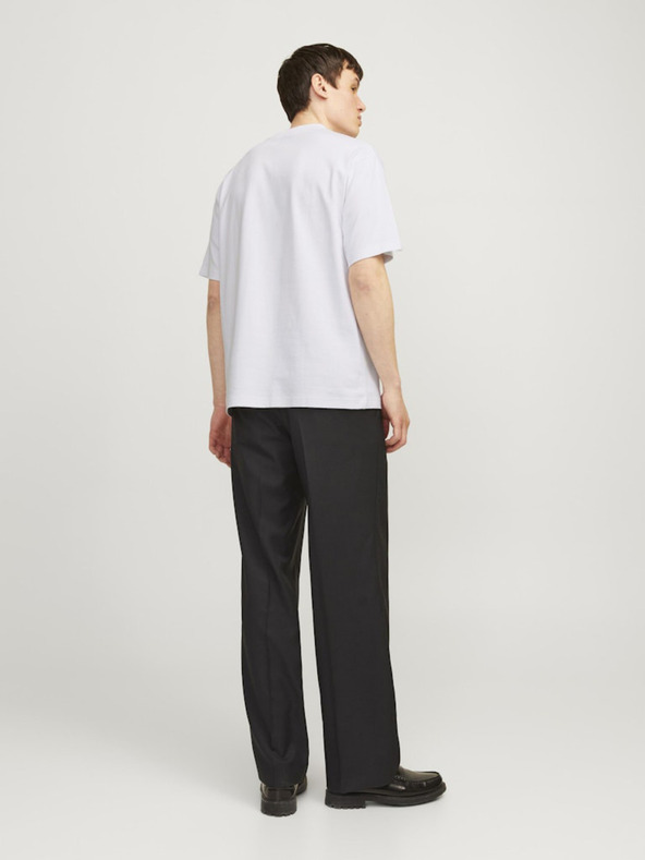 Jack & Jones Bela moška jopa s kapuco Jack & Jones