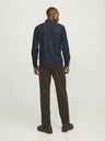 Jack & Jones Temno modra moška srajca Jack & Jones Parker