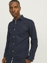 Jack & Jones Temno modra moška srajca Jack & Jones Parker