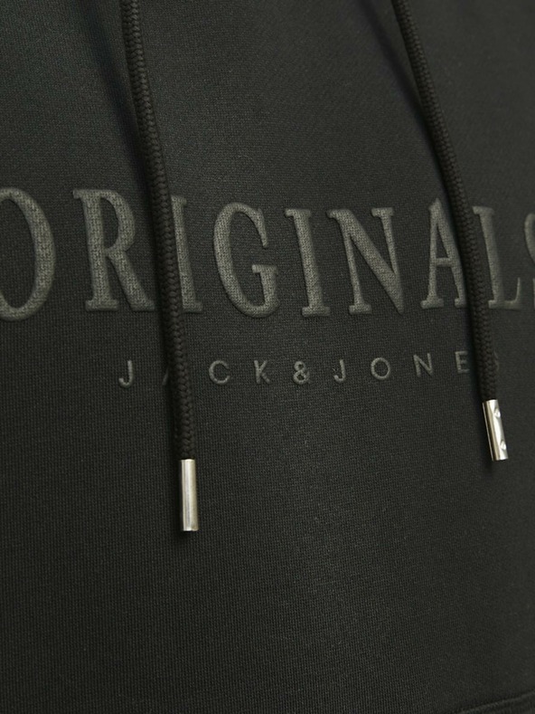 Jack & Jones Črna moška jopa Jack & Jones Frederiks