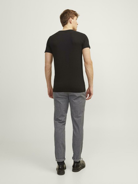 Jack & Jones Sive moške hlače Jack & Jones Marco chino