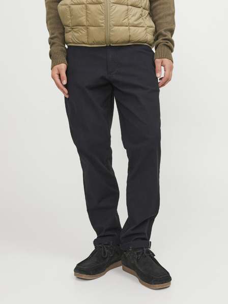Jack & Jones Črne moške hlače Jack & Jones Marco