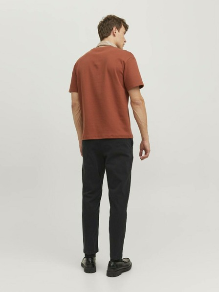 Jack & Jones Črne moške hlače Jack & Jones Stace