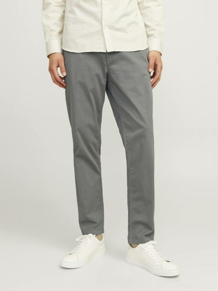 Jack & Jones Sive moške hlače Jack & Jones Stace