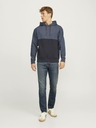 Jack & Jones Temno modre moške kavbojke ravnega kroja Jack & Jones Clark