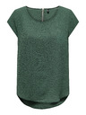 ONLY Zelena ženska bluza ONLY Vic