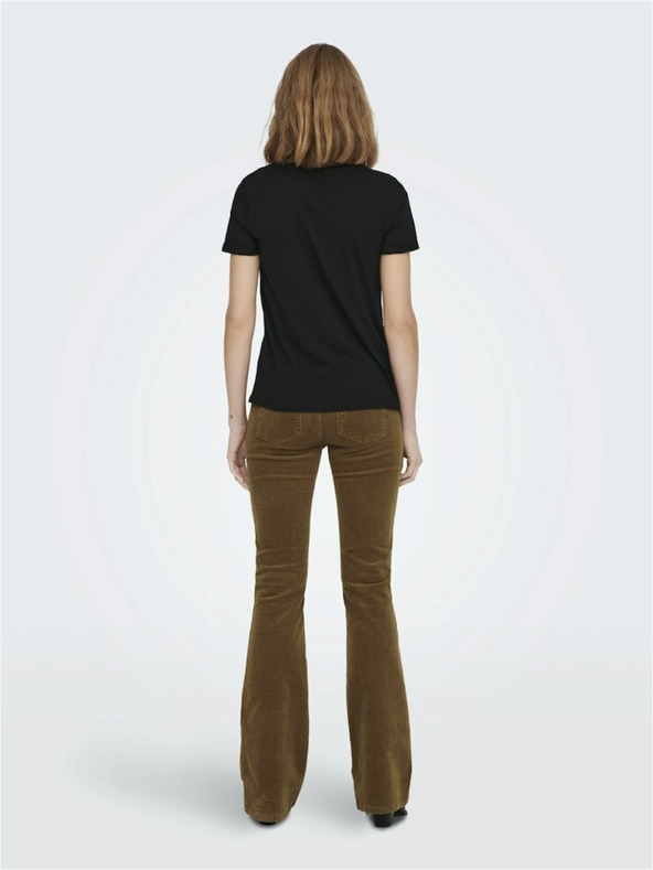 ONLY Črna ženska majica ONLY Kita