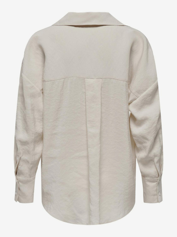 ONLY Bež ženska majica ONLY Zazima