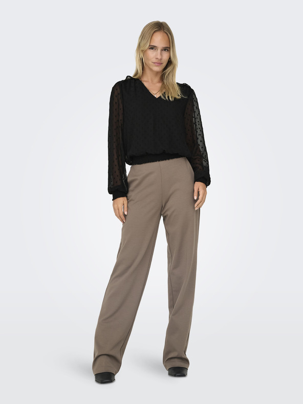 ONLY Črna ženska bluza ONLY Elmira