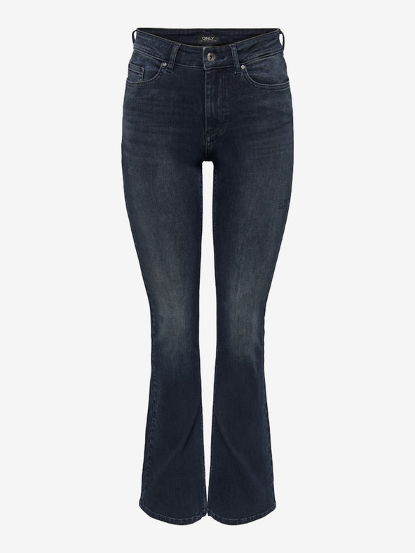 ONLY Temno modre ženske kavbojke oprijetega kroja ONLY Blush