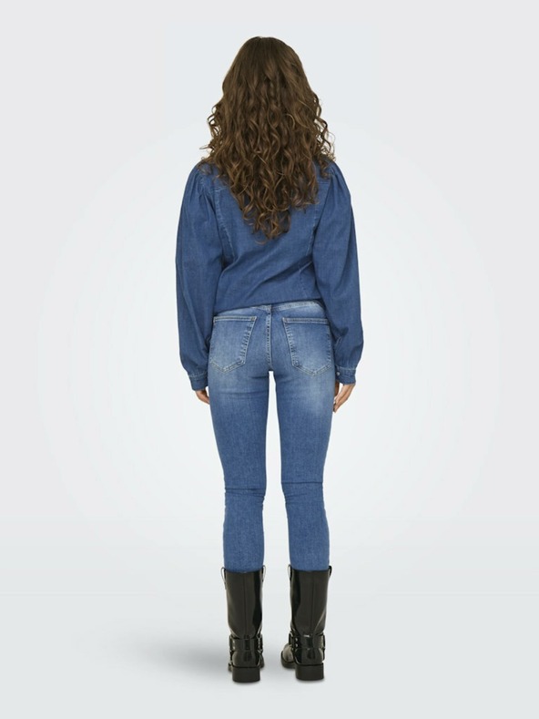 ONLY Modre ženske hlače ONLY Forever