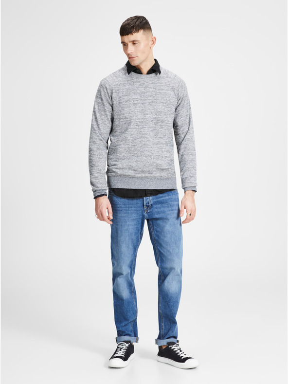 Jack & Jones Črna majica iz džinsa Jack & Jones