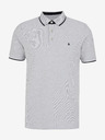 Jack & Jones Siva črtasta polo majica Jack & Jones Paulos