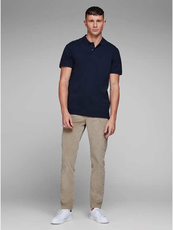 Jack & Jones Modra osnovna polo majica Jack & Jones