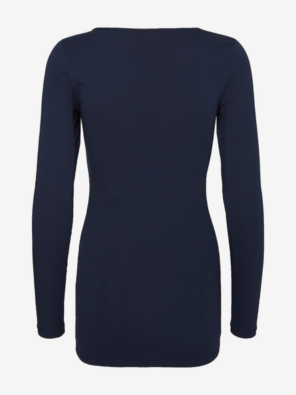 Vero Moda Temno modra ženska majica Vero Moda Maxi