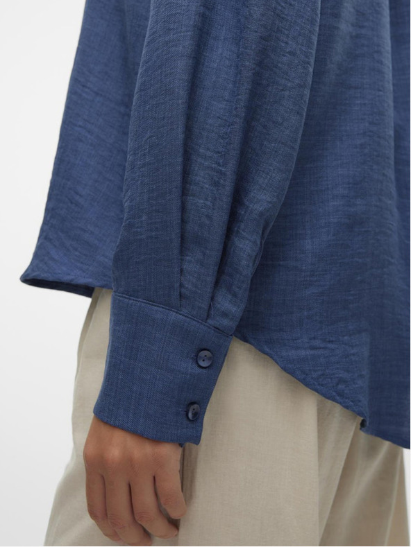 Vero Moda Modra ženska majica Vero Moda Melaney