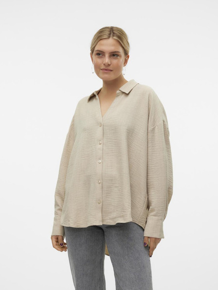 Vero Moda Bež ženska srajca Vero Moda Melaney