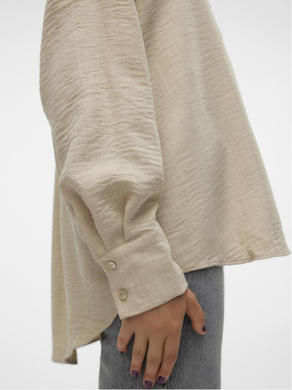 Vero Moda Bež ženska srajca Vero Moda Melaney