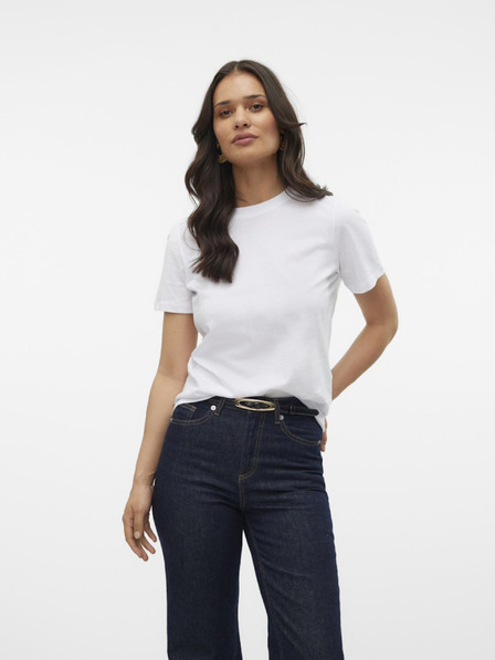 Vero Moda Bela ženska majica Vero Moda Paulina