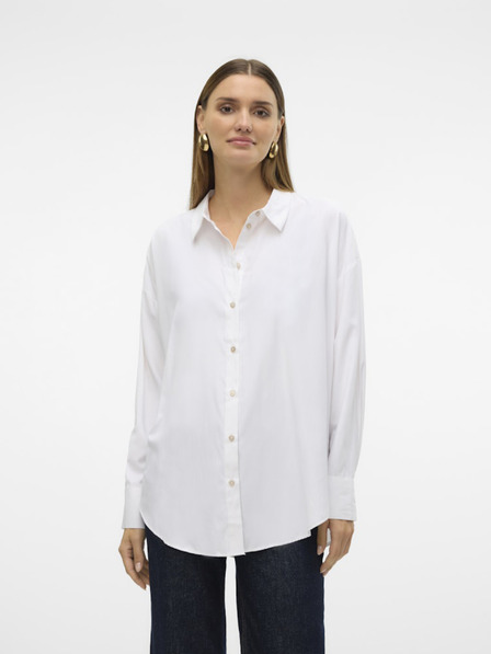 Vero Moda Bela ženska srajca Vero Moda Nora