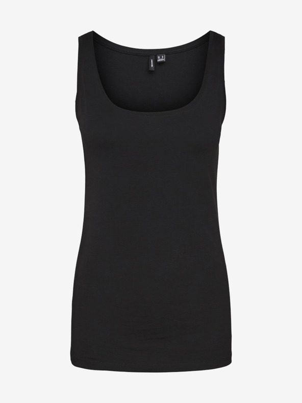 Vero Moda Črna ženska majica Vero Moda Lulu