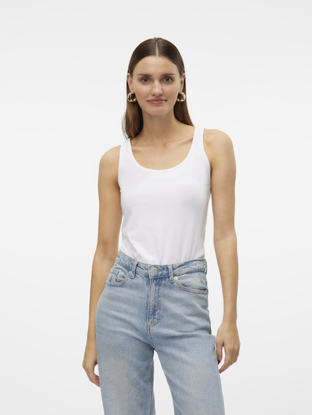 Vero Moda Bela ženska majica Vero Moda Lulu