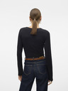 Vero Moda Črna ženska majica Vero Moda Lulu