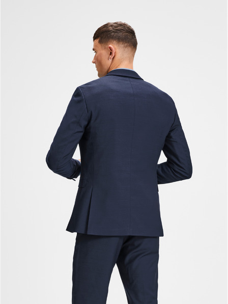 Jack & Jones Jack & Jones Laris temno modra obleka iz volnene mešanice