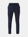 Jack & Jones Jack & Jones Laris temno modre hlače za obleko iz volnene mešanice