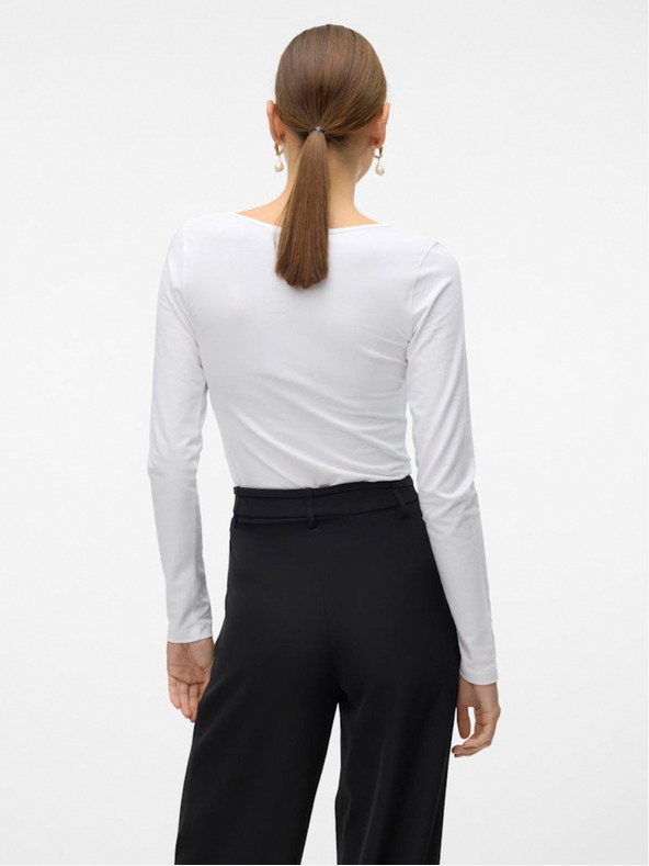 Vero Moda Bela ženska majica Vero Moda Lulu