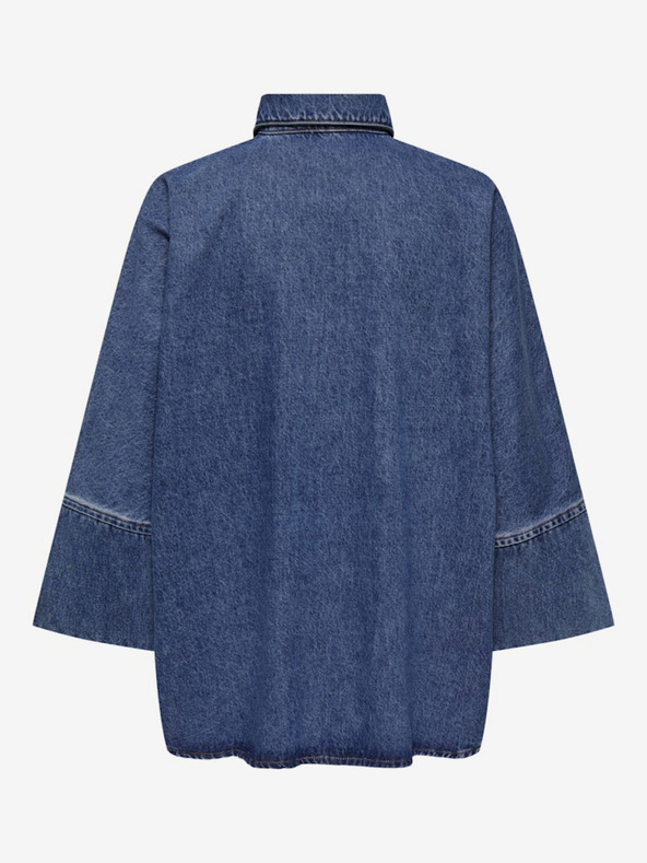 ONLY Modra ženska majica iz džinsa ONLY Grace