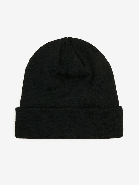 Jack & Jones Črna pletena zimska kapa Jack & Jones DNA