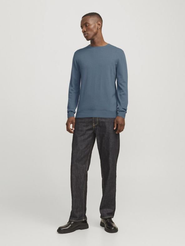 Jack & Jones Modra moška jopa Jack & Jones Emil