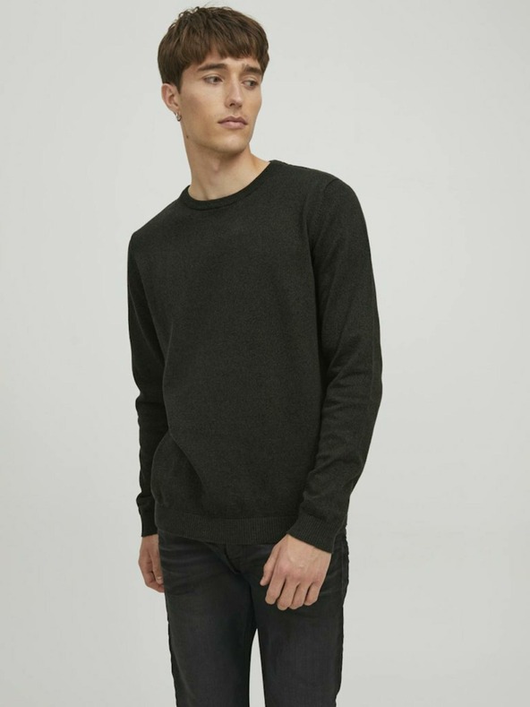 Jack & Jones Temno zelena moška jopa Jack & Jones