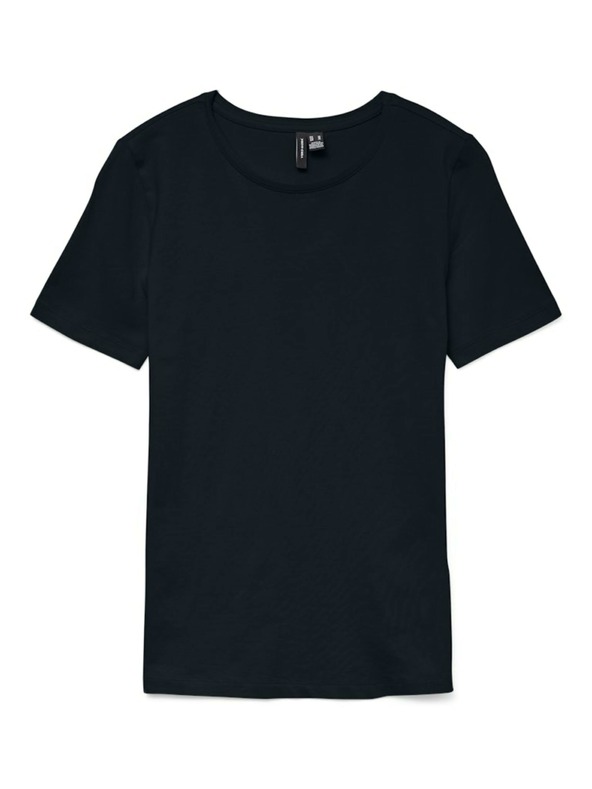 Vero Moda Črna ženska majica Vero Moda Lulu