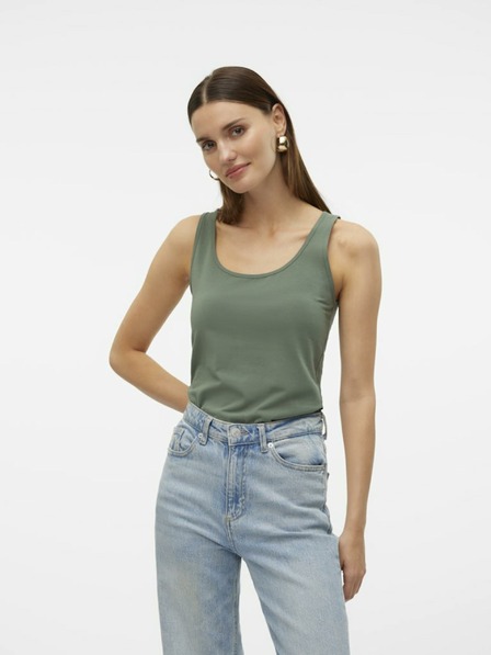 Vero Moda Zelena majica Vero Moda Lulu za ženske