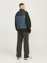 Jack & Jones Črno-modra moška prešita jopica Jack & Jones