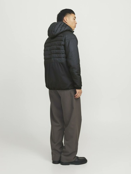 Jack & Jones Jack & Jones Moška črna prešita jakna
