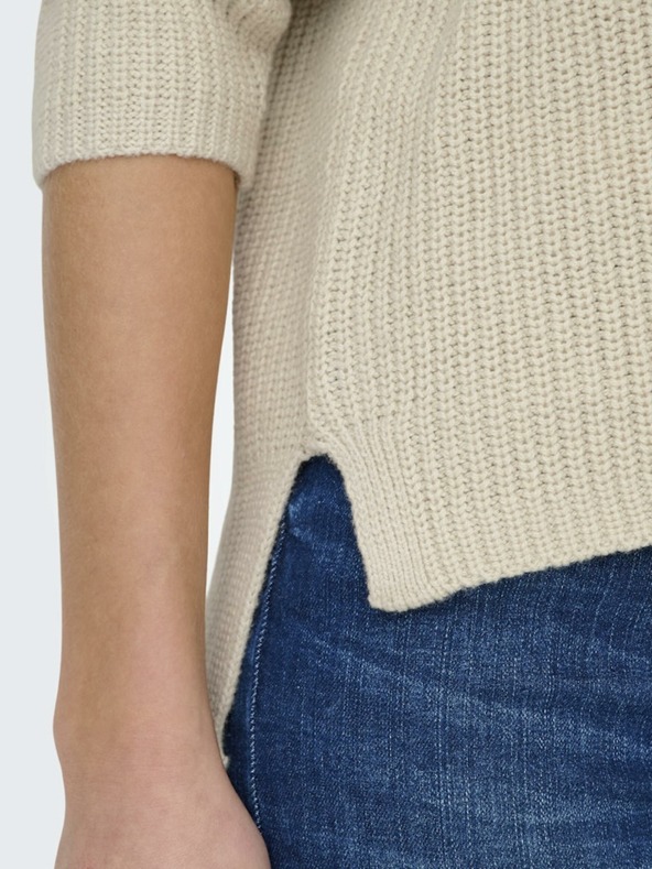 ONLY Bež ženski pulover ONLY Luna