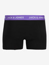 Jack & Jones Komplet treh črnih moških boksarskih hlač Jack & Jones