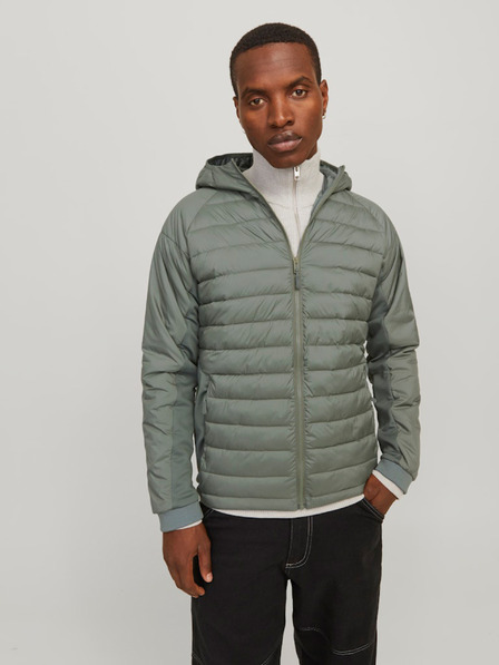 Jack & Jones Zelena moška prešita jakna Jack & Jones
