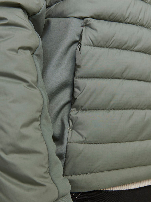 Jack & Jones Zelena moška prešita jakna Jack & Jones