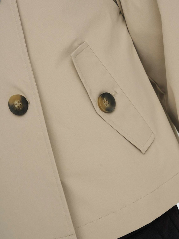 ONLY Bež ženski kratek plašč ONLY April