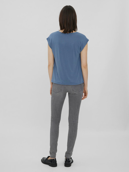 Vero Moda Modra ženska majica Vero Moda Filli