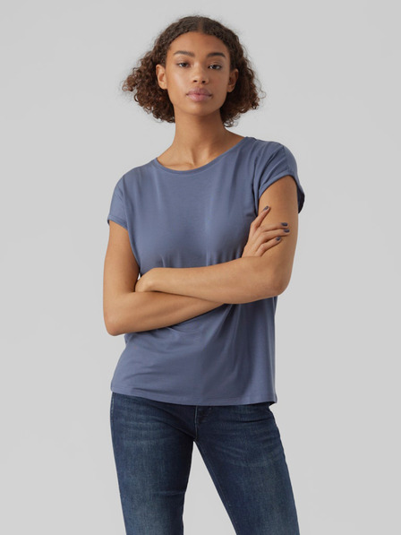 Vero Moda Modra ženska majica Vero Moda Ava