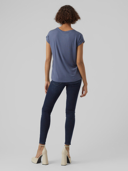 Vero Moda Modra ženska majica Vero Moda Ava