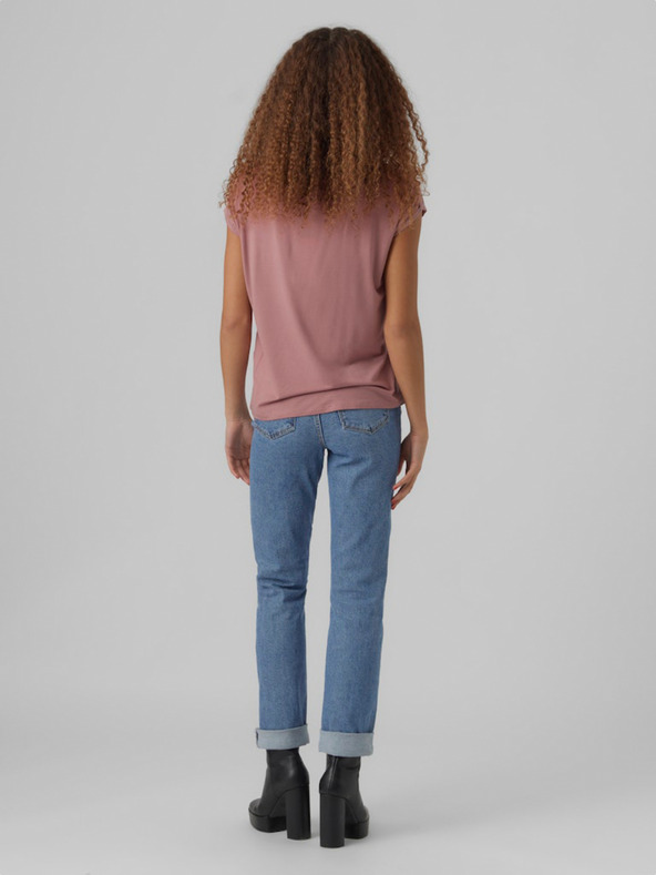 Vero Moda Roza ženska majica Vero Moda Ava