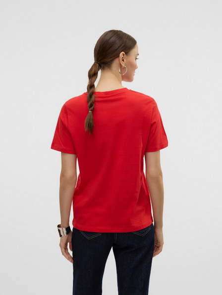 Vero Moda Rdeča Vero Moda ženska majica Paulina