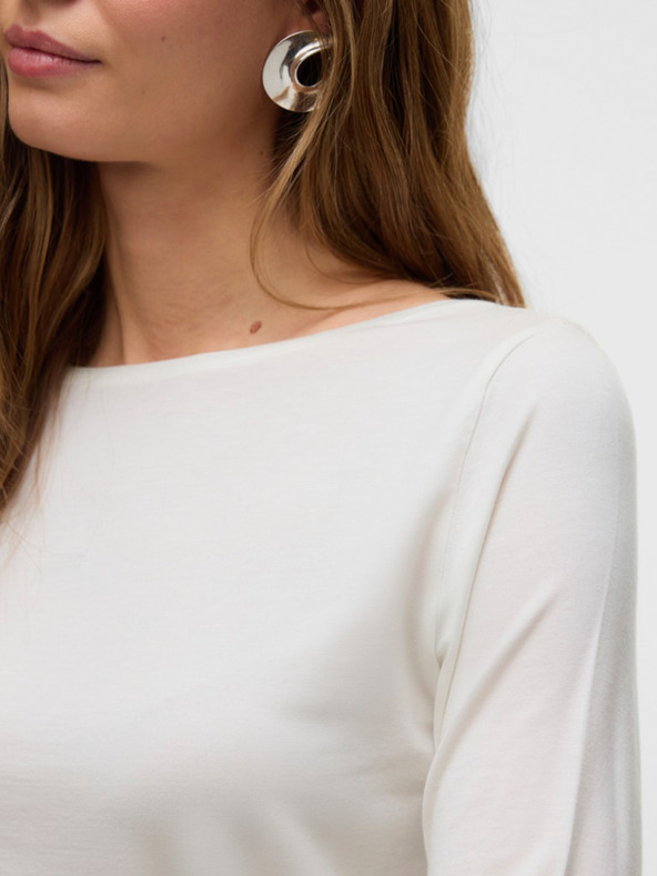 AWARE by VERO MODA Bela ženska majica AWARE by VERO MODA Fiona