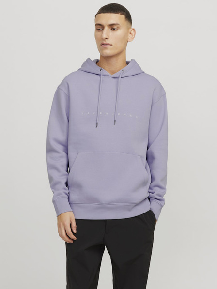 Jack & Jones Svetlo vijolična moška kapuca Jack & Jones Star